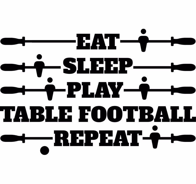 Roller blind for living room play football and repeat - TenStickers