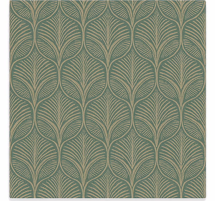 Linear grove roller blind for living room - TenStickers