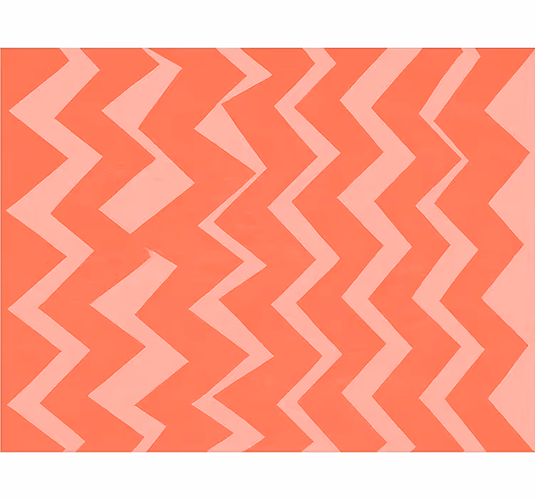 Roller blind for living room pink zig zag pattern - TenStickers