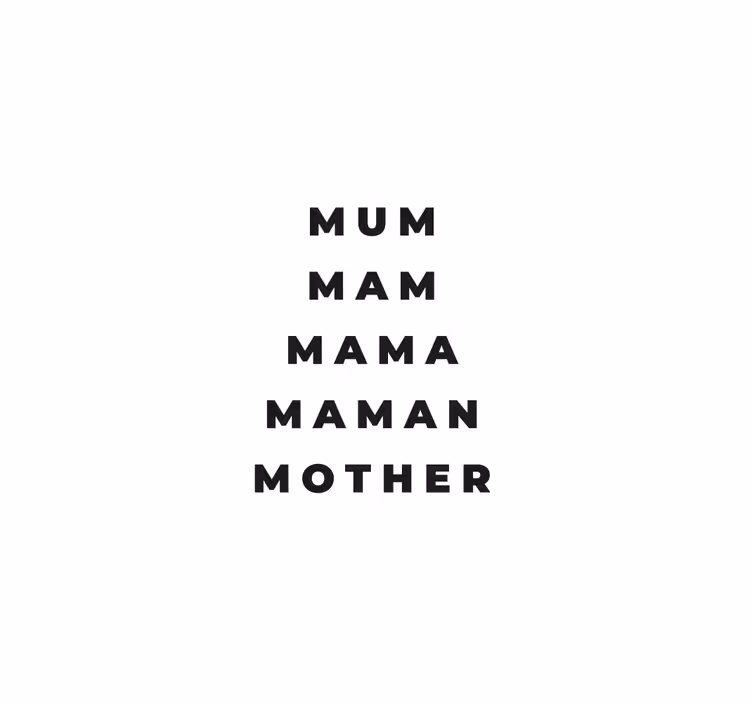 Maman roller blind for living room - TenStickers