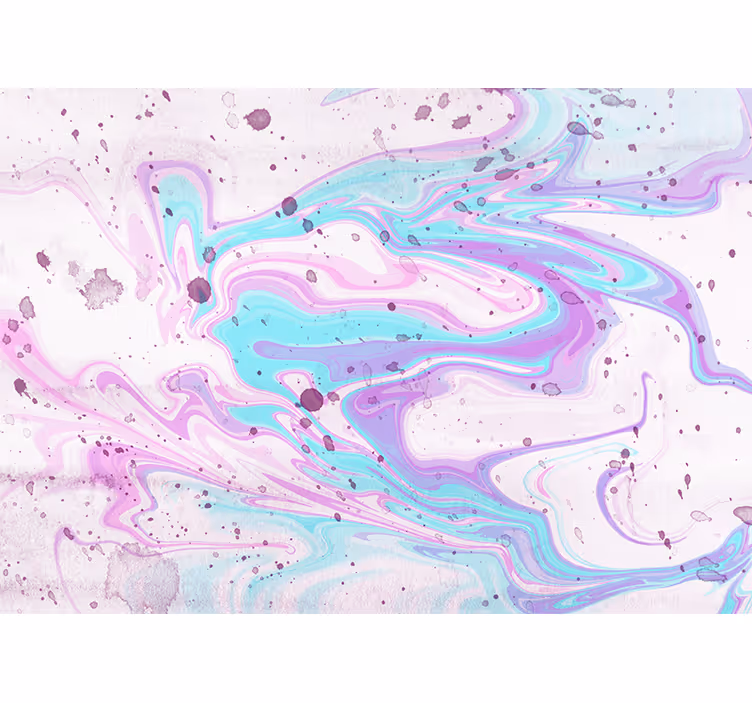 Kids roller blind pastel pink and purple marble effect - TenStickers