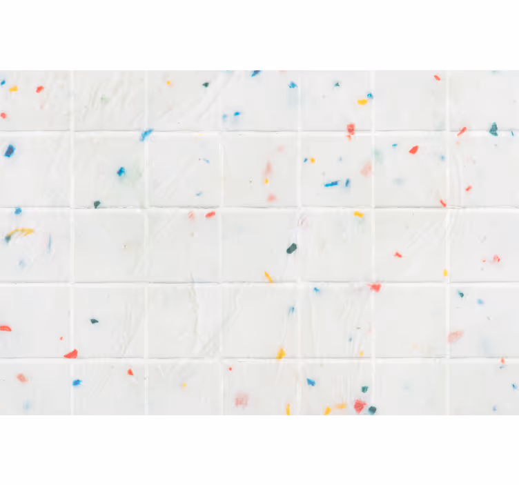 Kids roller blind colorful tiles design - TenStickers