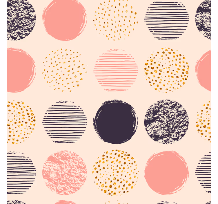 Kids roller blind colorful orbits - TenStickers