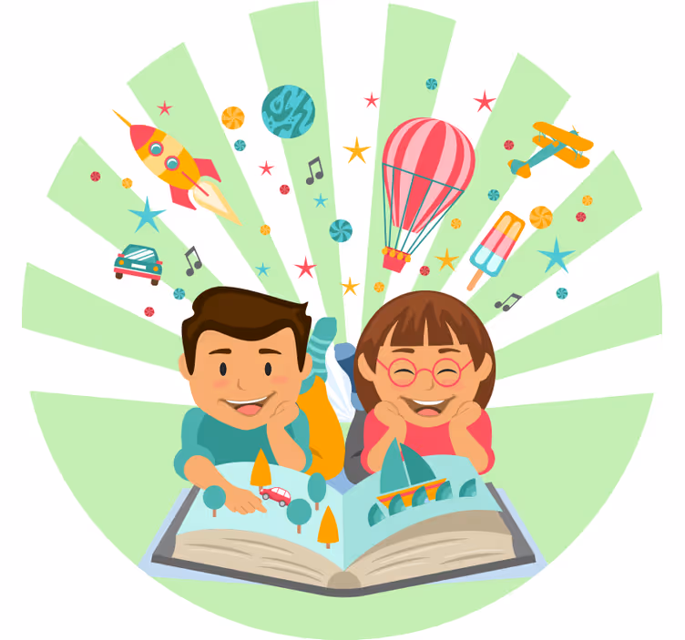 Kids roller blind for learning environments - TenStickers