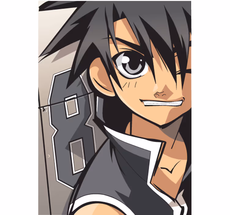 Kids roller blind anime poster vinyl - TenStickers