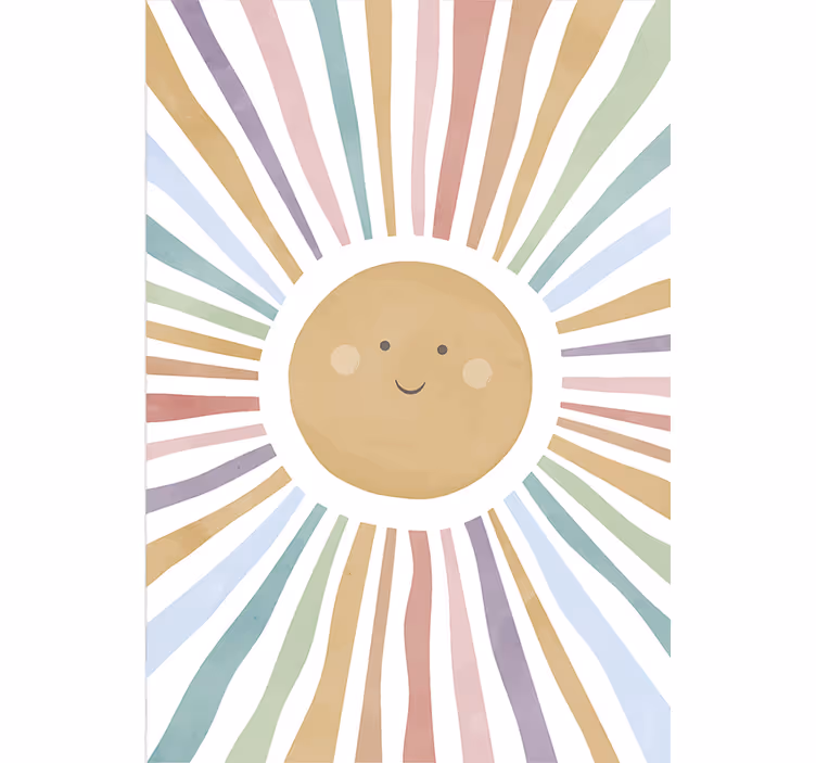 Kids roller blind sunny delight - TenStickers