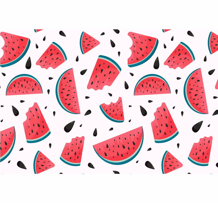 Kids roller blind fresh watermelon pattern - TenStickers