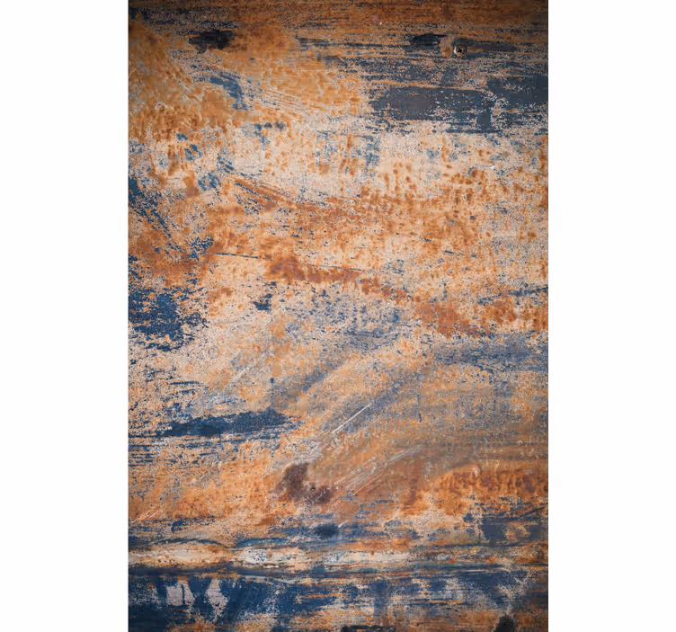 Rusty texture old look roller blind for kitchen window - TenStickers