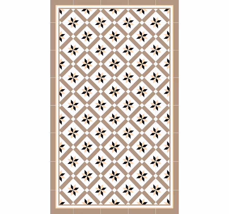 Hydraulic brown roller blind for kitchen window - TenStickers