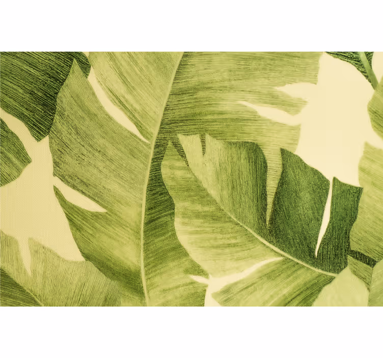Green roller blind table mats home textiles placemat - TenStickers