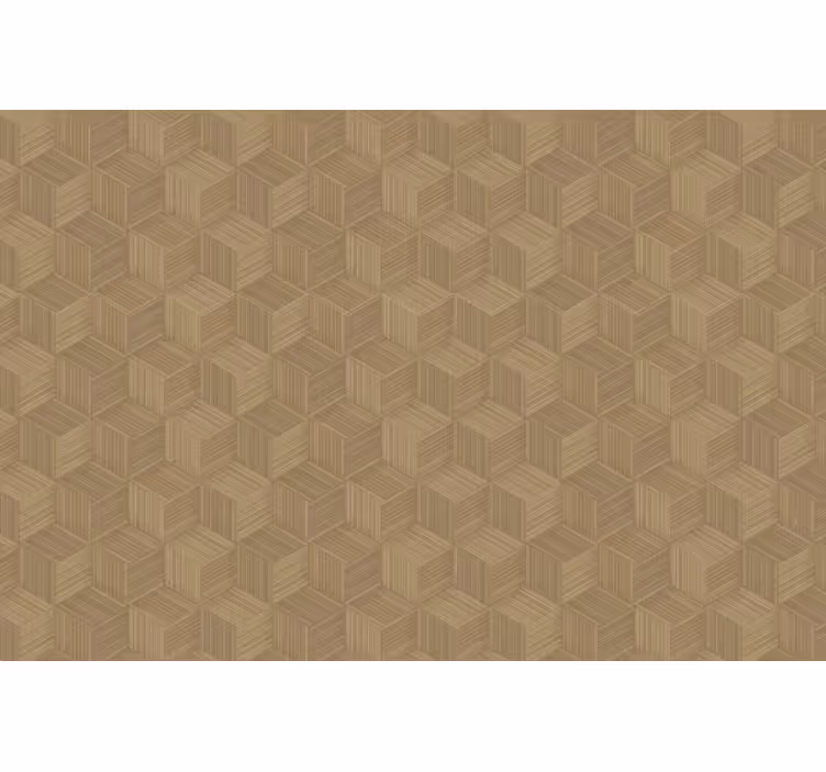 Beige roller blind with bamboo reeds - TenStickers