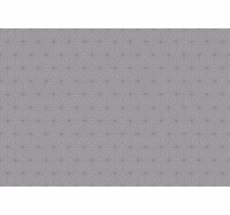 Outdoor roller shade in grey concrete triangles - TenStickers