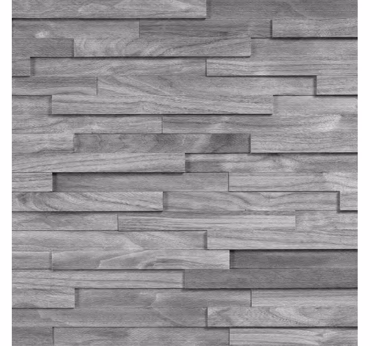 Office window roller blind big wooden plank design - TenStickers