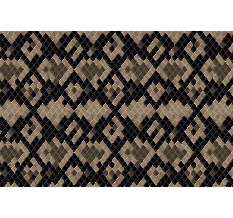 Office window roller blind with snake pattern - TenStickers