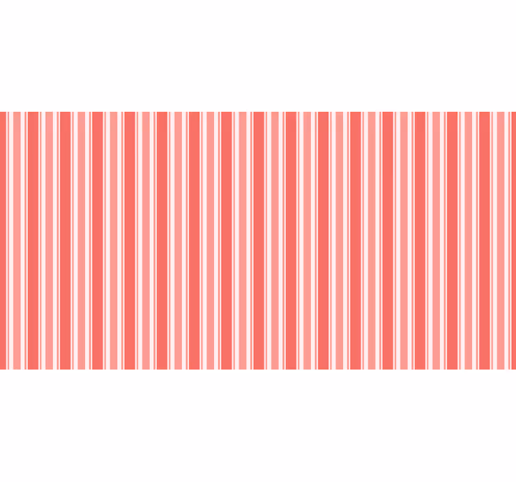 Bedroom roller blind in pink barcode - TenStickers