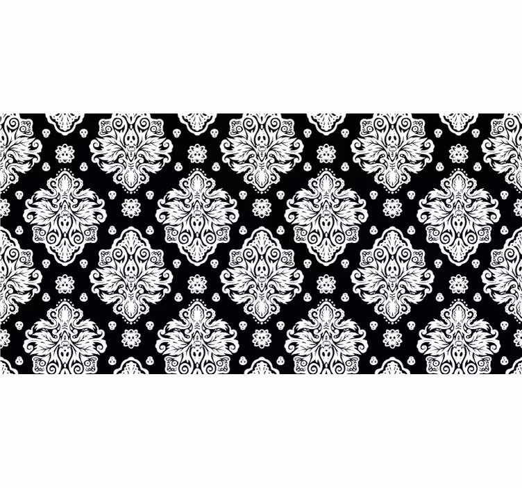 Teenage roller blind with skull and crossbones patterns - TenStickers