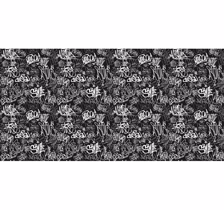 Teenage roller blind street graffiti design - TenStickers