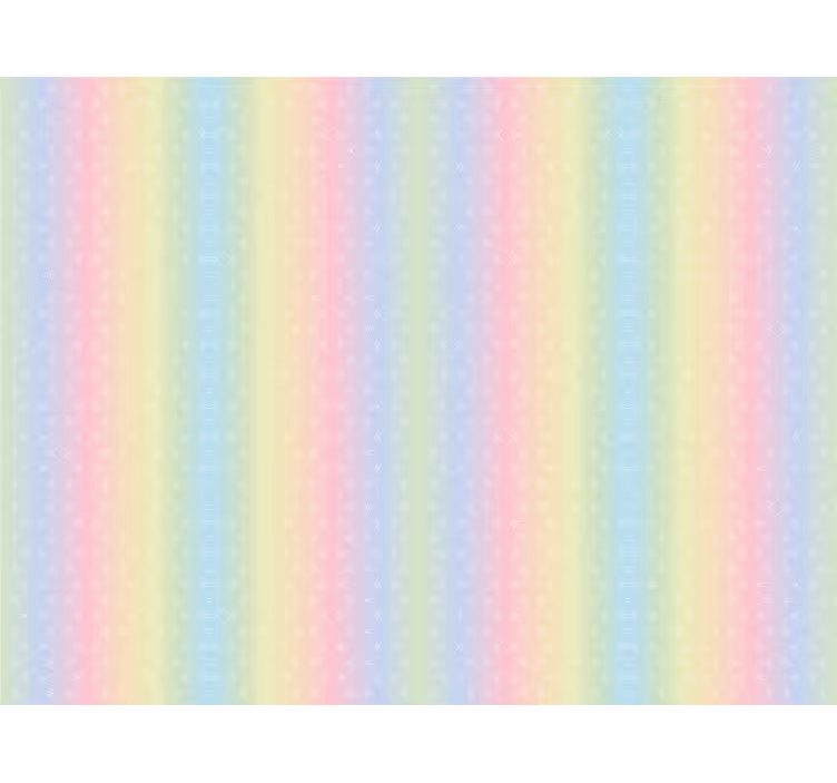 Teenage roller blind with glitter rainbow pastel sky - TenStickers