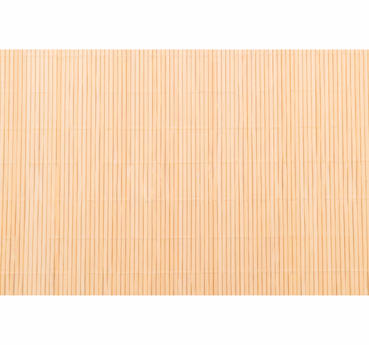 Beige roller blind with bamboo design - TenStickers