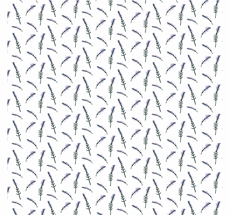 Flower roller blind lavender motif - TenStickers