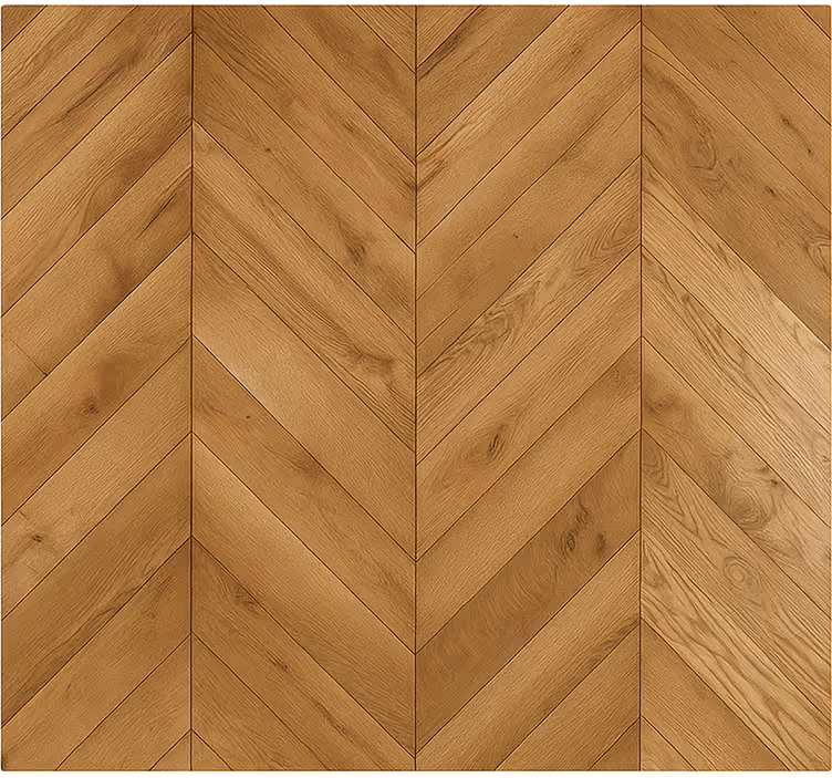 Texture roller blind in wooden parquet design - TenStickers