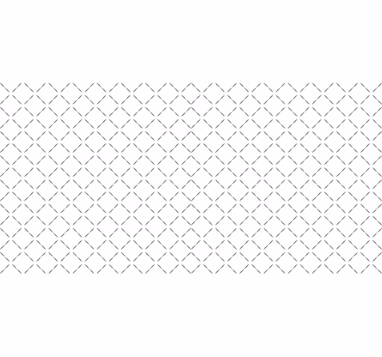 Grey roller blind with nordic diamonds - TenStickers