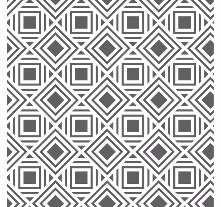 Grey roller blind in striped nordic design - TenStickers