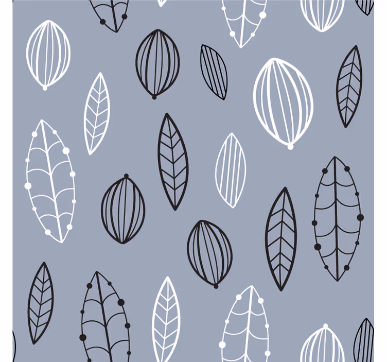 Bathroom window blind nordic floral - TenStickers