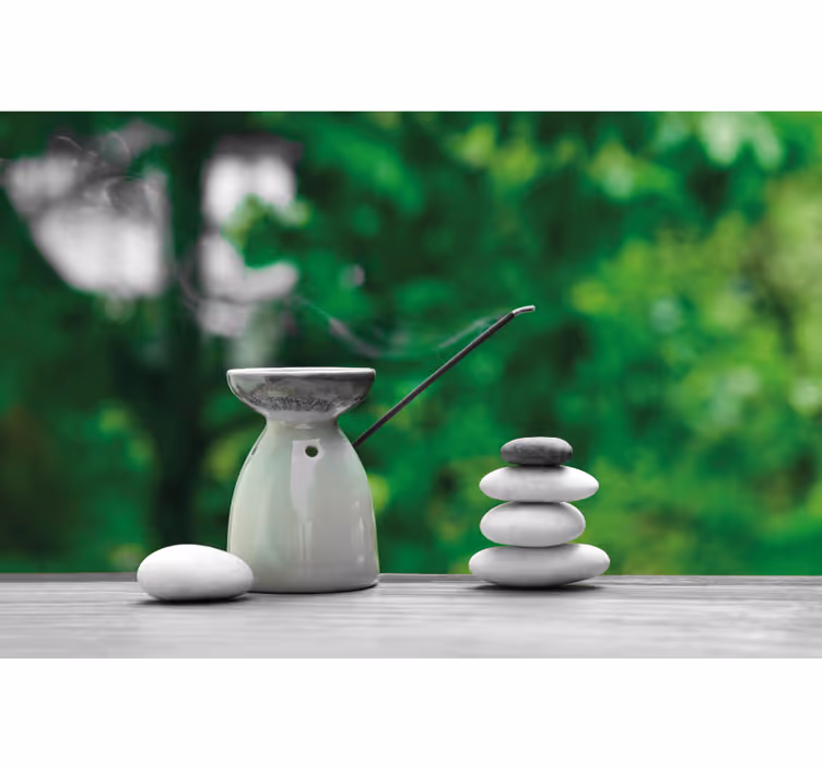 Zen bathroom window blind - TenStickers