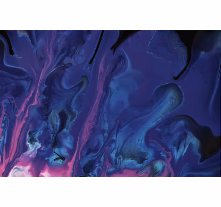 Office window roller blind in purple blue gradient - TenStickers