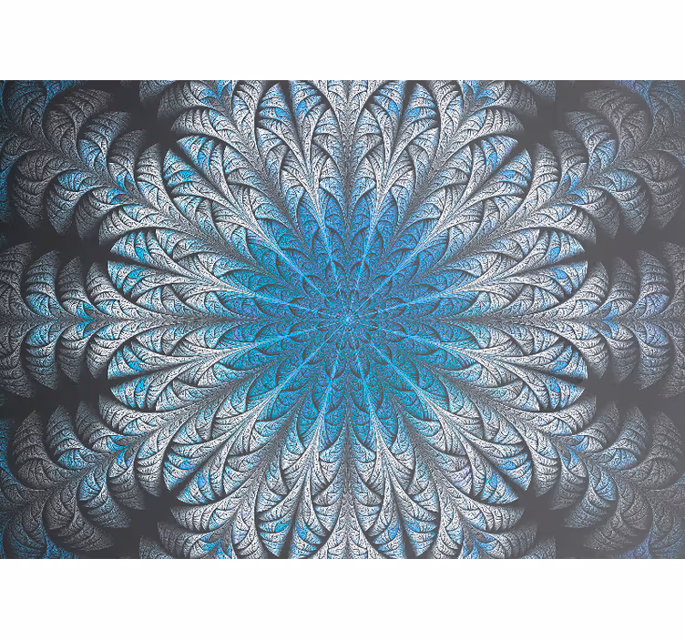 Zen roller blind misty mandala - TenStickers
