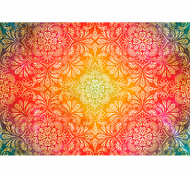 Zen roller blind with elegant gradient design - TenStickers
