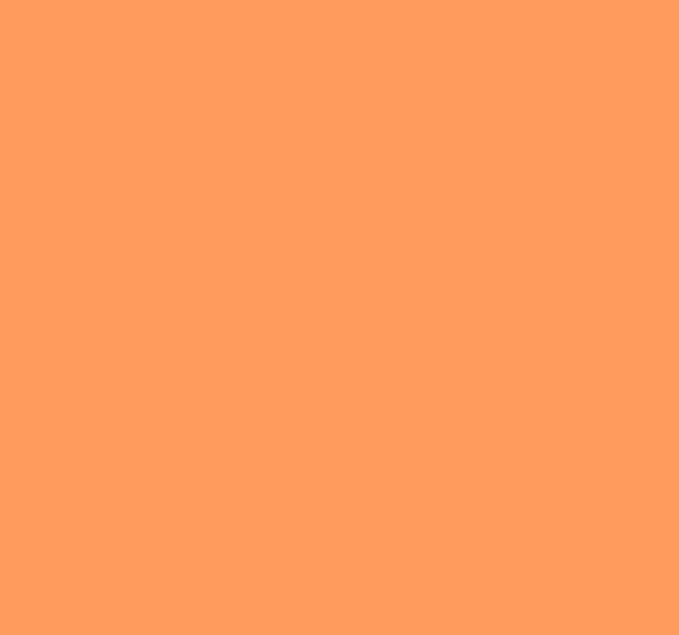 Orange roller blind apricot crush - TenStickers