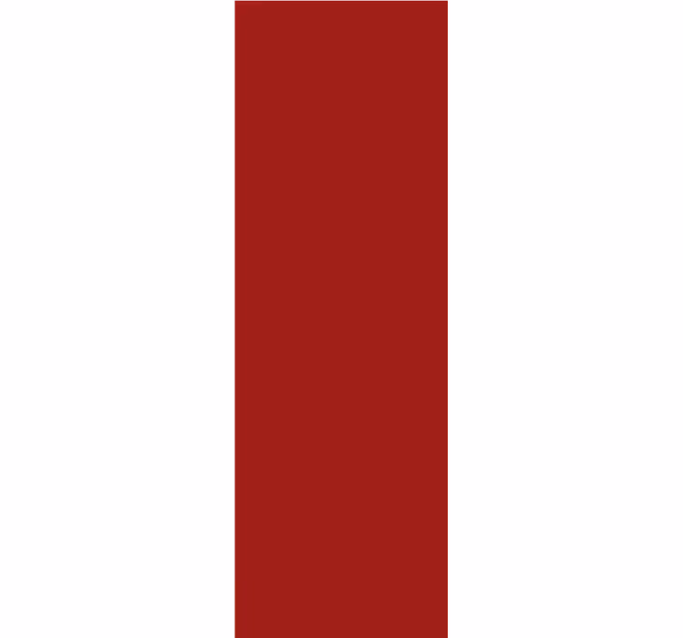 Red roller blind in crimson shade - TenStickers