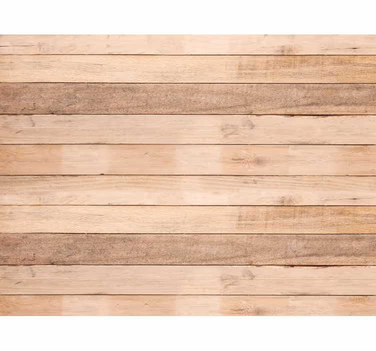 Outdoor roller shade with natural wood pattern - TenStickers