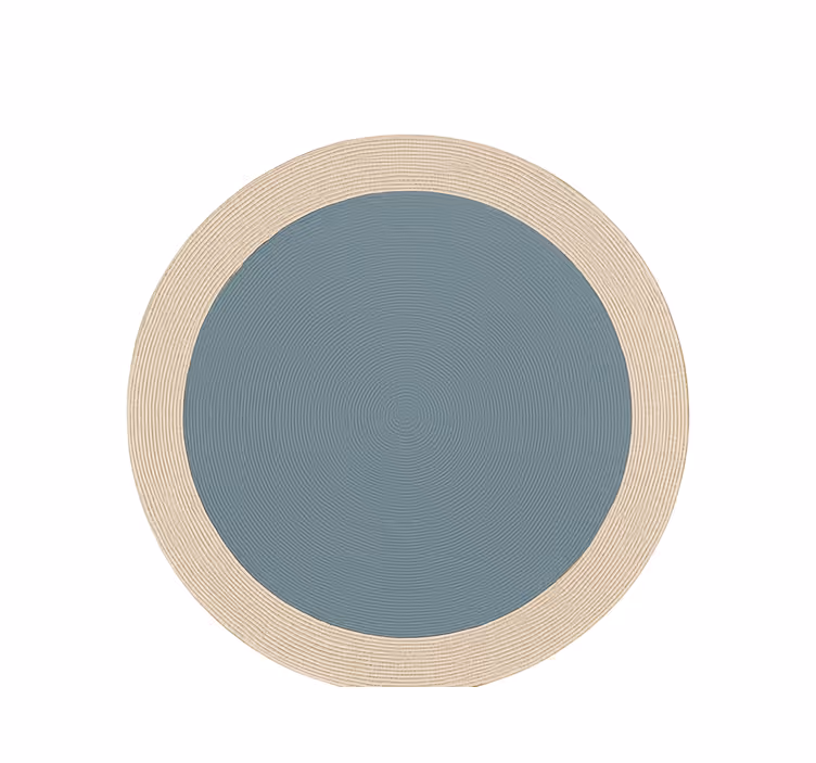 Outdoor roller shade with two-tone circular design - TenStickers