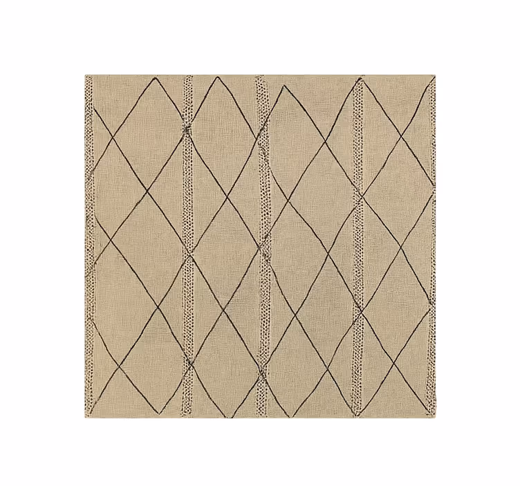 Outdoor roller shade moroccan diamond pattern - TenStickers