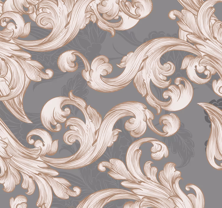 Outdoor roller shade in soft gray wallpaper - TenStickers