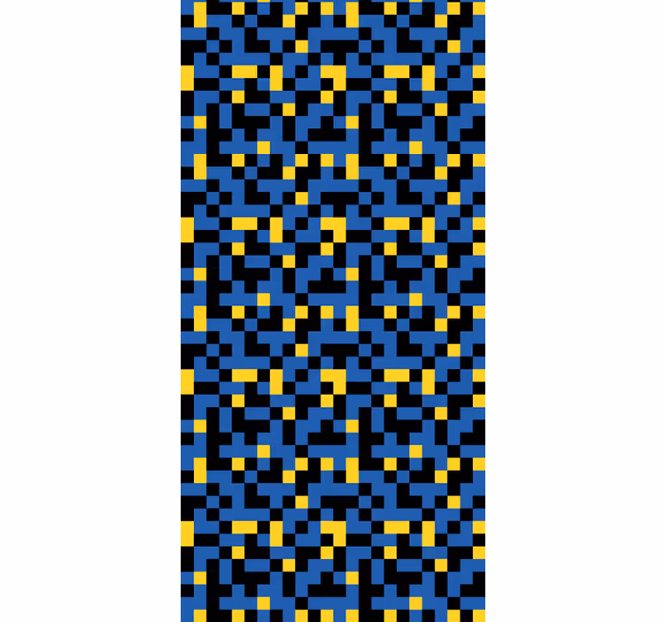 Teenage roller blind with 80s video game design - TenStickers