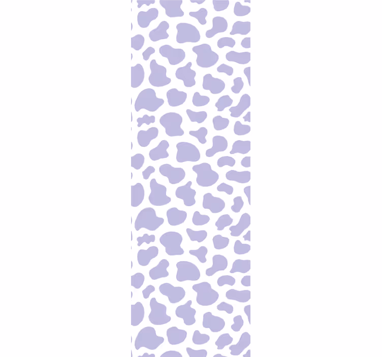 Teenage roller blind purple cow print - TenStickers