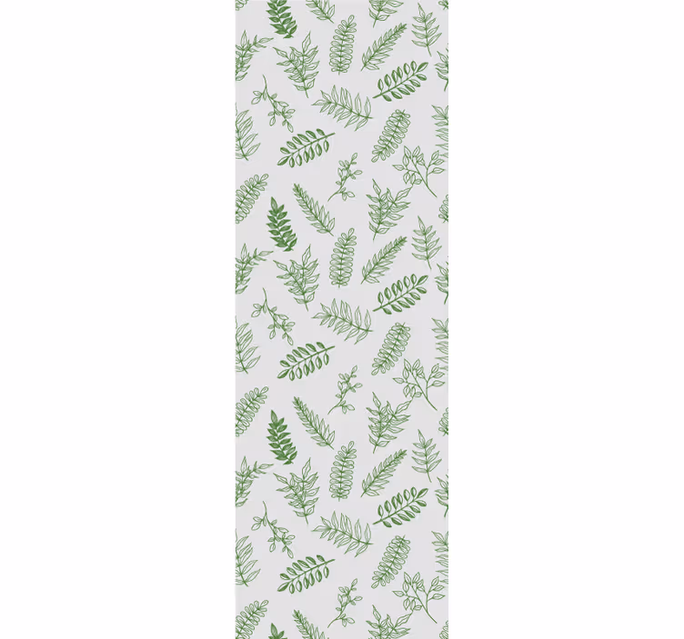Teenage roller blind wreath silhouettes - TenStickers