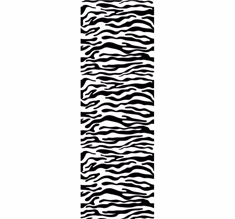 Teenage roller blind zebra print - TenStickers
