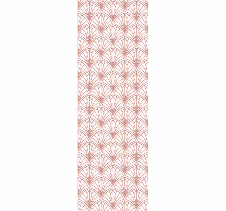 Teenage roller blind with elegant pink background - TenStickers