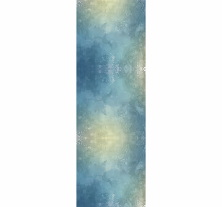 Teenage roller blind eclectic blue sketch - TenStickers