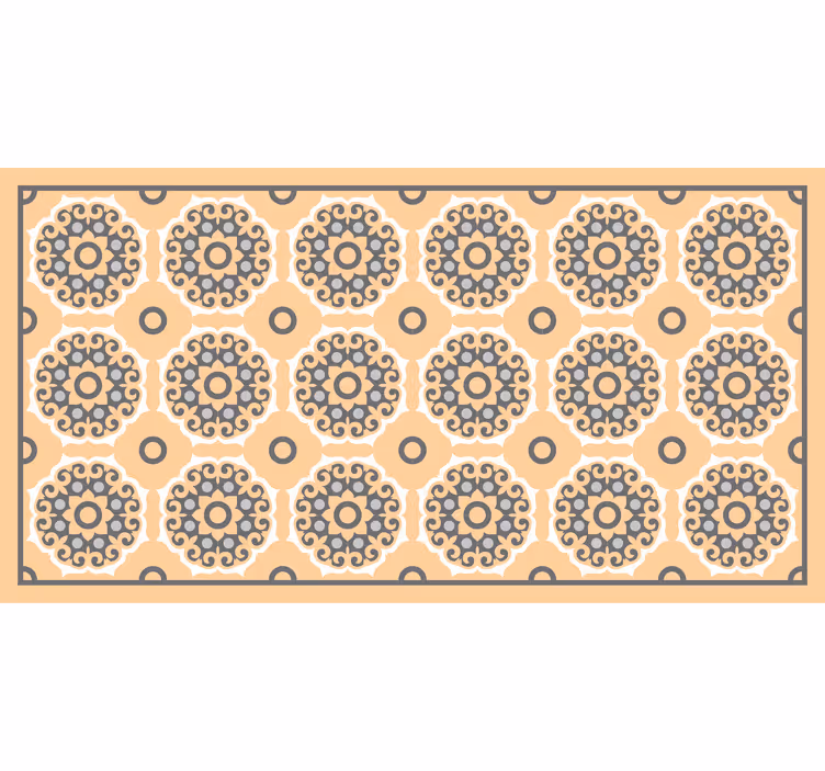 Bathroom window blind in beige and grey lines - TenStickers