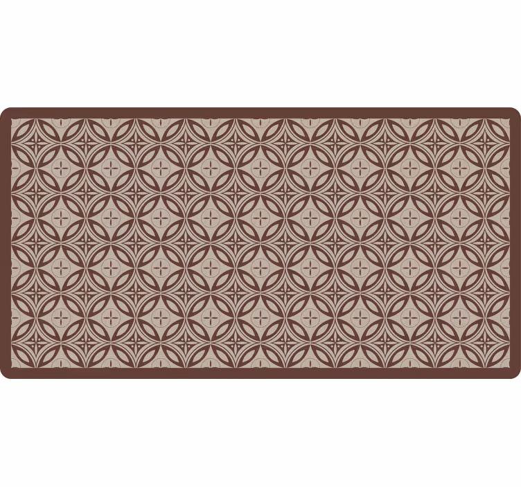 Bathroom window blind in vintage cement pattern - TenStickers