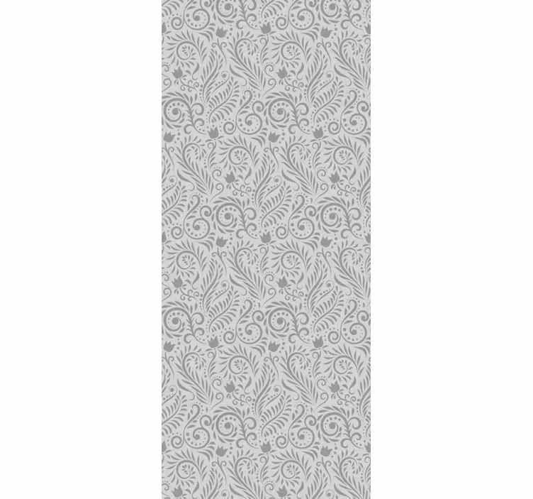 Classic roller blind vintage floral design - TenStickers