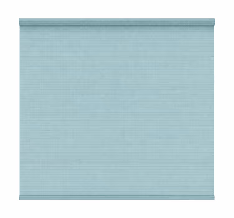 Blue roller blind translucent fabric - TenStickers