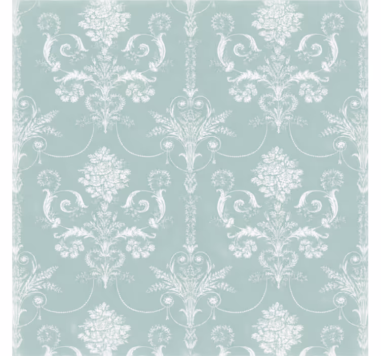 Blue roller blind in royal sheer - TenStickers