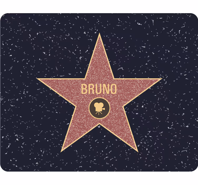 Movie roller blind hollywood star - TenStickers